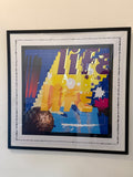 LIFE original framed artwork by HE HEARTS ARTS